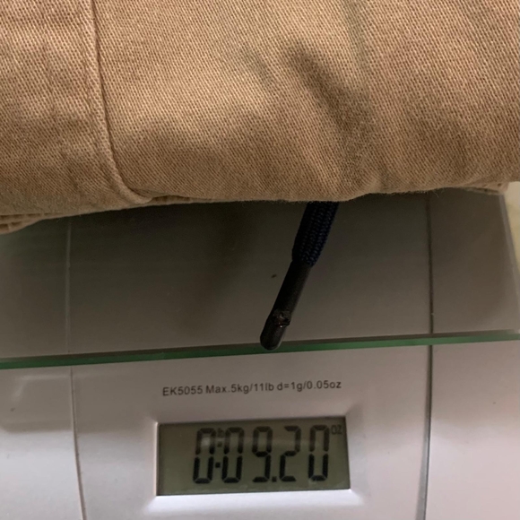 Nautica Boys S/8 Cargo Khaki Jogger Pants Stretch Waist Drawsting - Picture 7 of 7